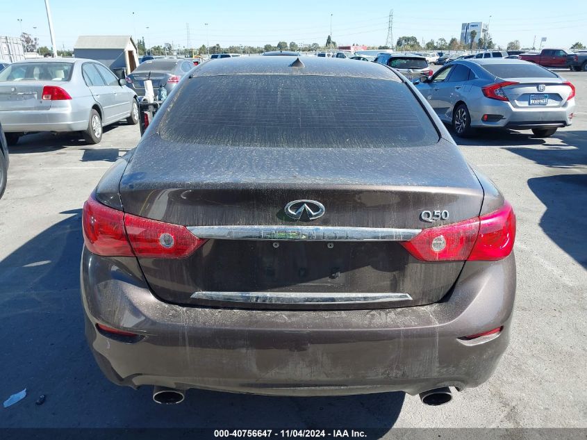 2015 Infiniti Q50 Premium VIN: JN1BV7AP8FM352939 Lot: 40756647