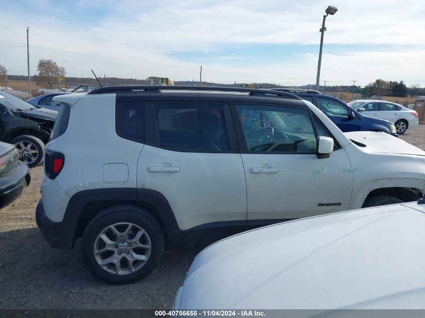 2016 Jeep Renegade Latitude VIN: ZACCJBBT8GPD21799 Lot: 40756655