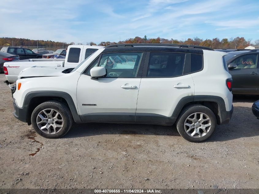 2016 Jeep Renegade Latitude VIN: ZACCJBBT8GPD21799 Lot: 40756655