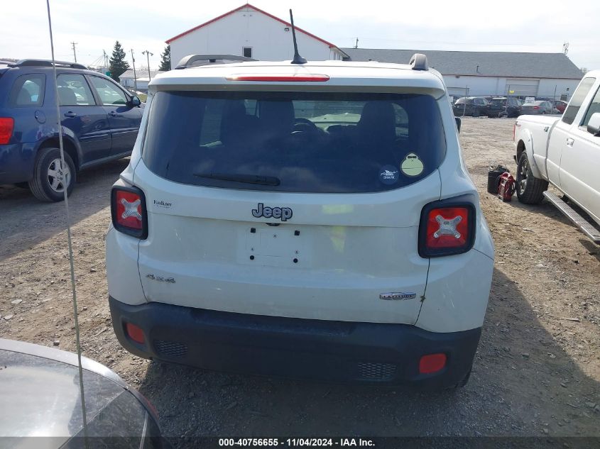 2016 Jeep Renegade Latitude VIN: ZACCJBBT8GPD21799 Lot: 40756655