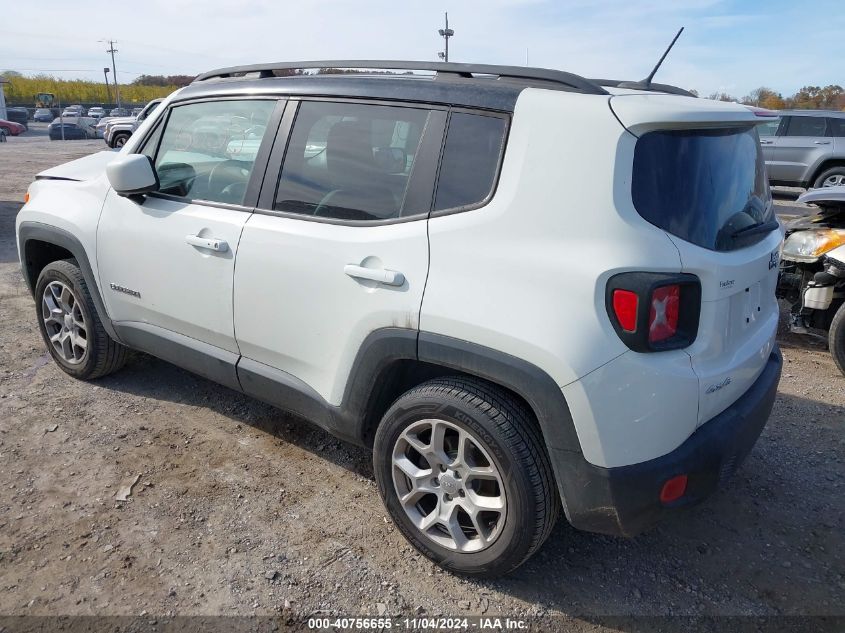 VIN ZACCJBBT8GPD21799 2016 Jeep Renegade, Latitude no.3