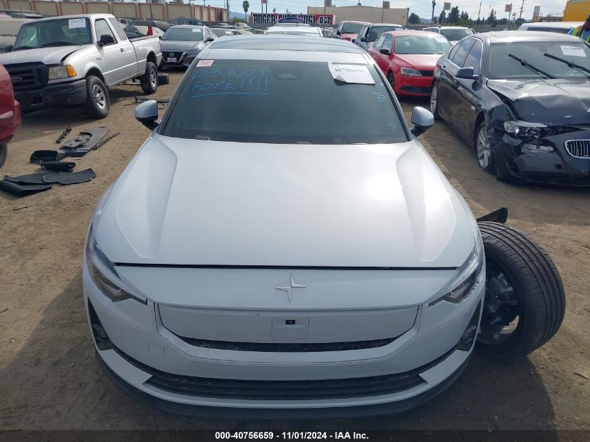 2024 Polestar 2 Long Range Dual Motor/Long Range Dual Motor Plus VIN: YSMFD3KA9RL247071 Lot: 40756659