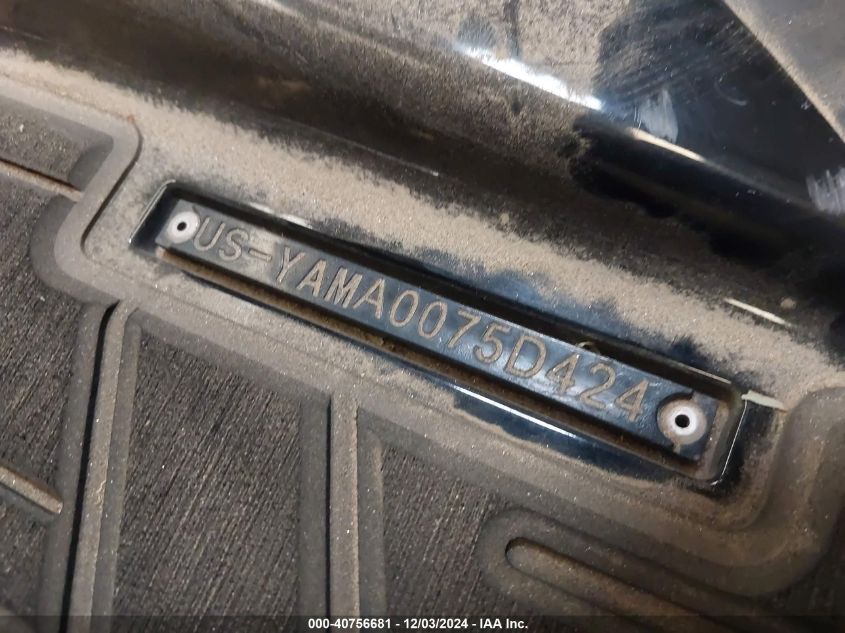 2024 Yamaha Vx Limited VIN: 00000YAMA0075D424 Lot: 40756681
