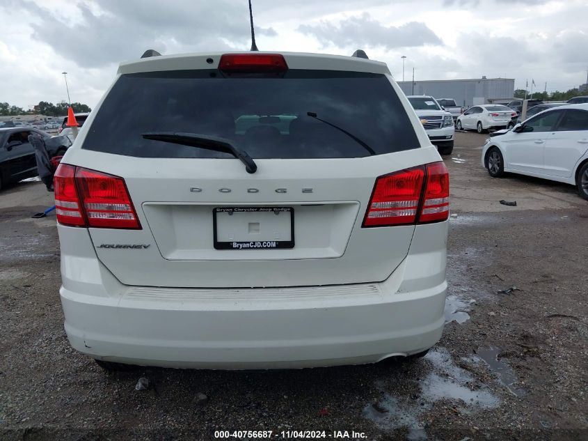 2018 Dodge Journey Se VIN: 3C4PDCAB3JT322849 Lot: 40756687