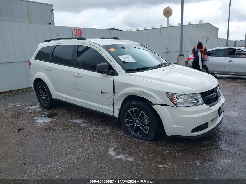 VIN 3C4PDCAB3JT322849 2018 Dodge Journey, SE no.1