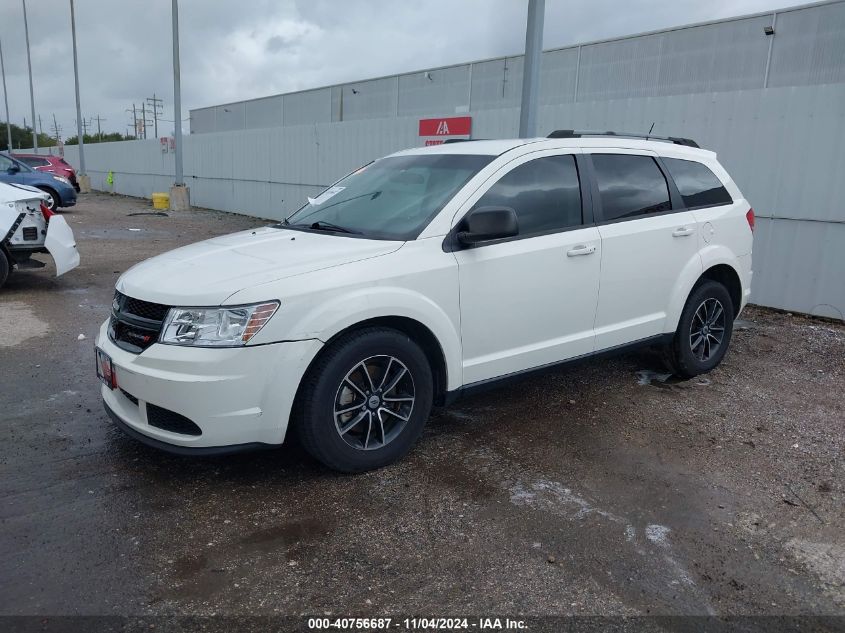 VIN 3C4PDCAB3JT322849 2018 Dodge Journey, SE no.2