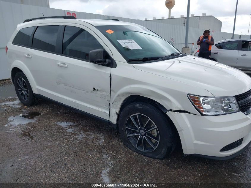 2018 Dodge Journey Se VIN: 3C4PDCAB3JT322849 Lot: 40756687