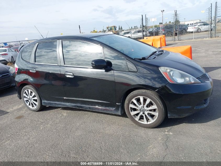 2013 Honda Fit Sport VIN: JHMGE8H57DC031571 Lot: 40756699