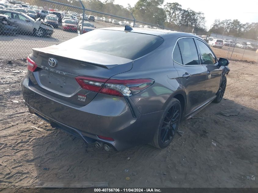 2022 Toyota Camry Xse V6 VIN: 4T1KZ1AK8NU066196 Lot: 40756706