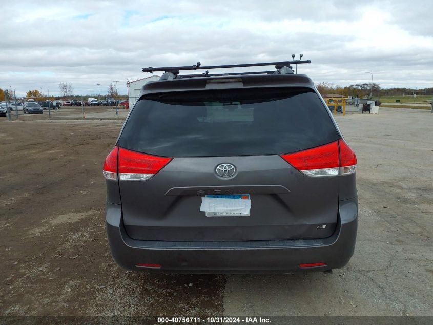 2011 Toyota Sienna Le V6 VIN: 5TDKK3DC7BS122217 Lot: 40756711