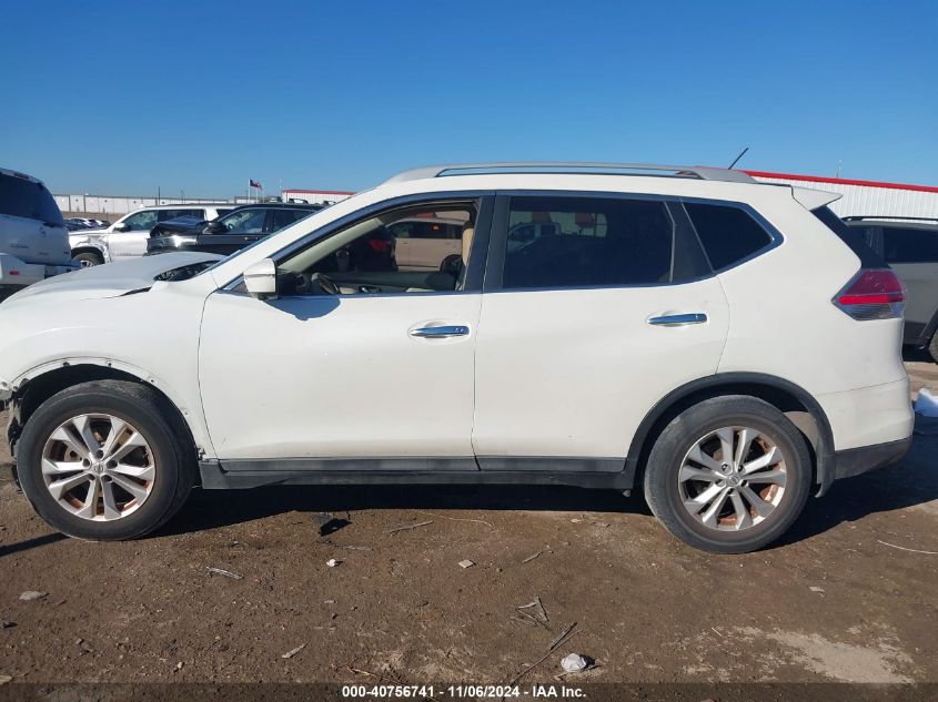 2015 Nissan Rogue Sv VIN: 5N1AT2ML0FC850015 Lot: 40756741