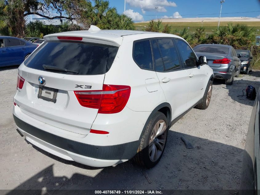 VIN 5UXWX7C51EL983863 2014 BMW X3, Xdrive35I no.4