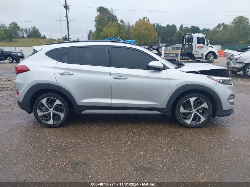 2018 Hyundai Tucson Value VIN: KM8J33A27JU715957 Lot: 40756771