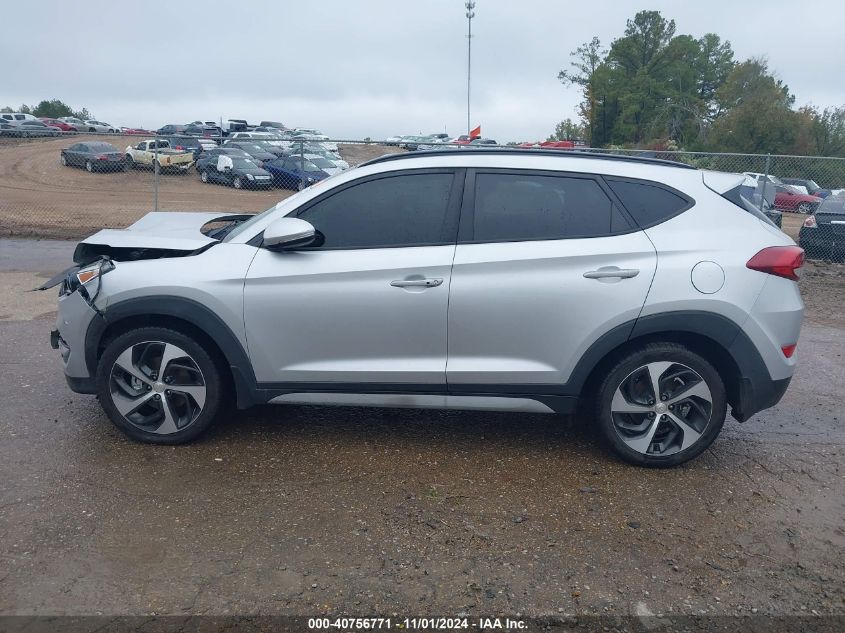 2018 Hyundai Tucson Value VIN: KM8J33A27JU715957 Lot: 40756771