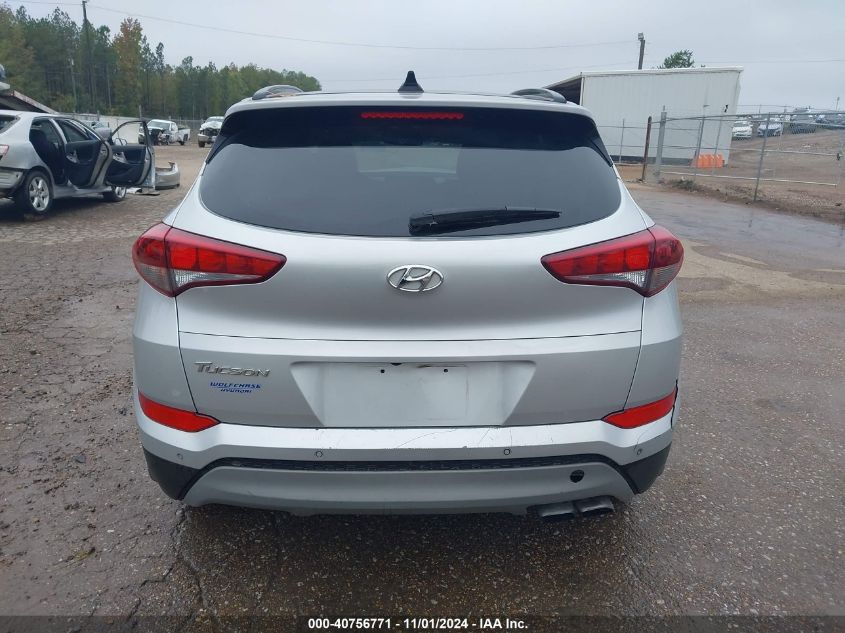 2018 Hyundai Tucson Value VIN: KM8J33A27JU715957 Lot: 40756771