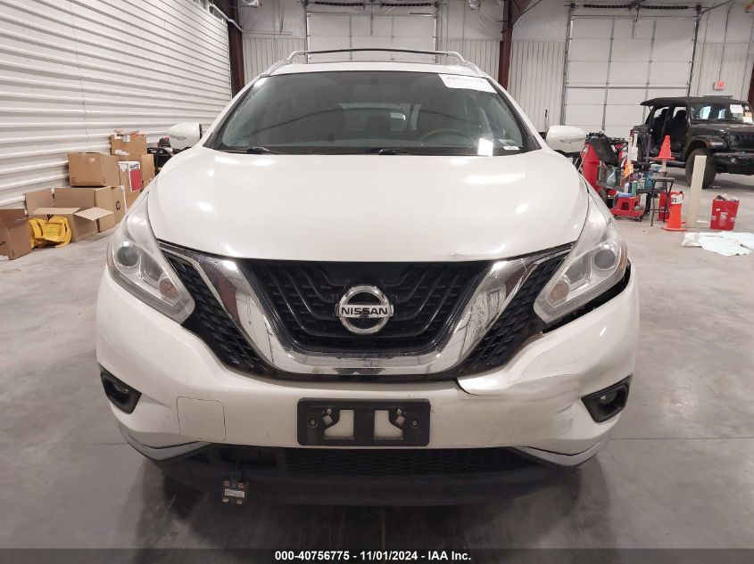 2015 Nissan Murano Platinum VIN: 5N1AZ2MHXFN234496 Lot: 40756775