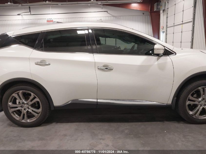 2015 Nissan Murano Platinum VIN: 5N1AZ2MHXFN234496 Lot: 40756775