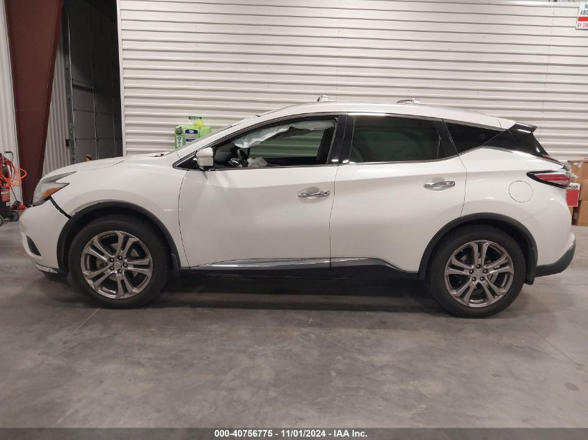 2015 Nissan Murano Platinum VIN: 5N1AZ2MHXFN234496 Lot: 40756775