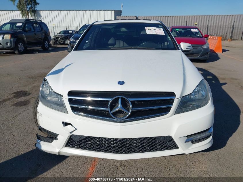 2014 Mercedes-Benz C-Class C 250 Sport/Luxury VIN: WDDGF4HB1EA959845 Lot: 40756778