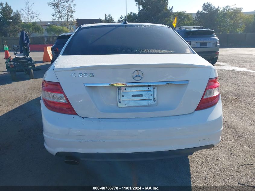 2014 Mercedes-Benz C-Class C 250 Sport/Luxury VIN: WDDGF4HB1EA959845 Lot: 40756778