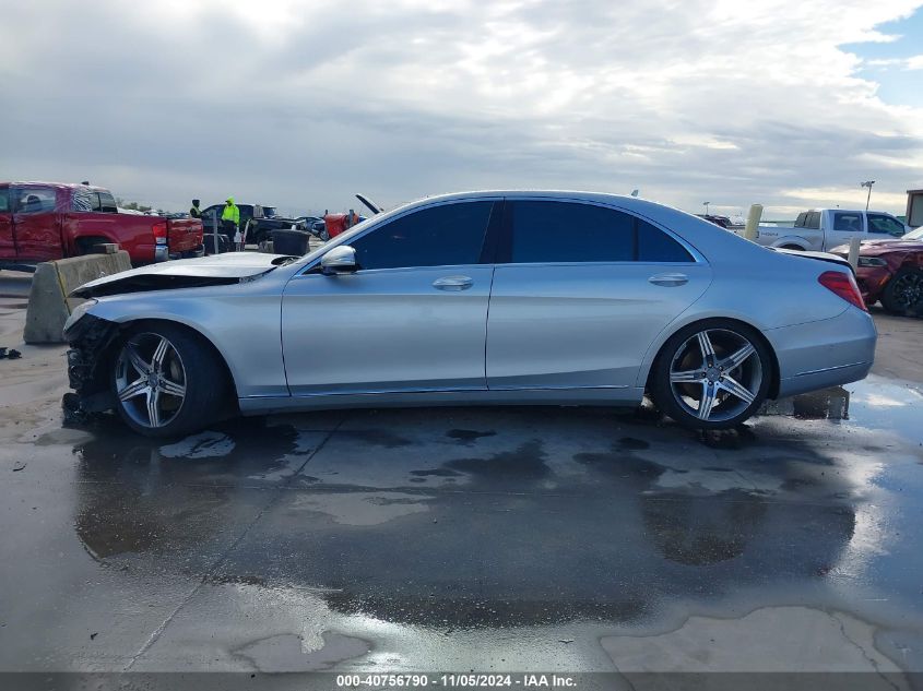 2014 Mercedes-Benz S 550 4Matic VIN: WDDUG8FB8EA065514 Lot: 40756790