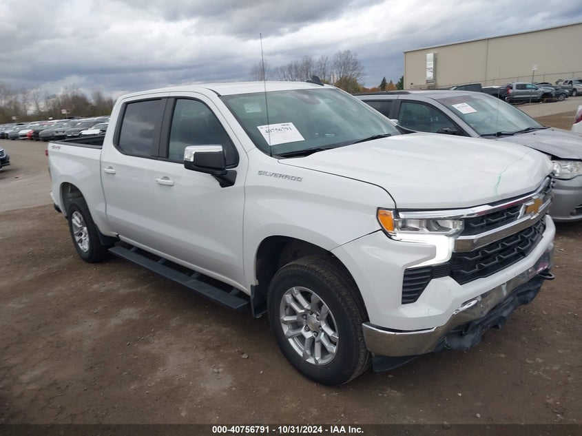 VIN 3GCPDKEK6PG264435 2023 CHEVROLET SILVERADO 1500 4WD  SHORT BED LT WITH 2FL