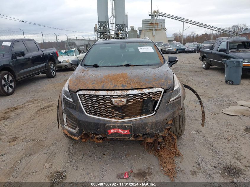 2022 Cadillac Xt5 Awd Premium Luxury VIN: 1GYKNFRS9NZ143432 Lot: 40756792