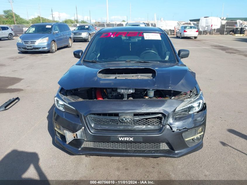 2015 Subaru Wrx VIN: JF1VA1A62F9807688 Lot: 40756810