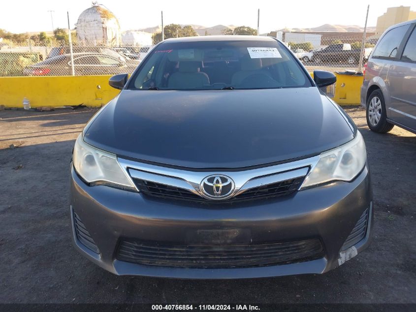 2012 Toyota Camry Le VIN: 4T1BF1FK4CU001179 Lot: 40756854