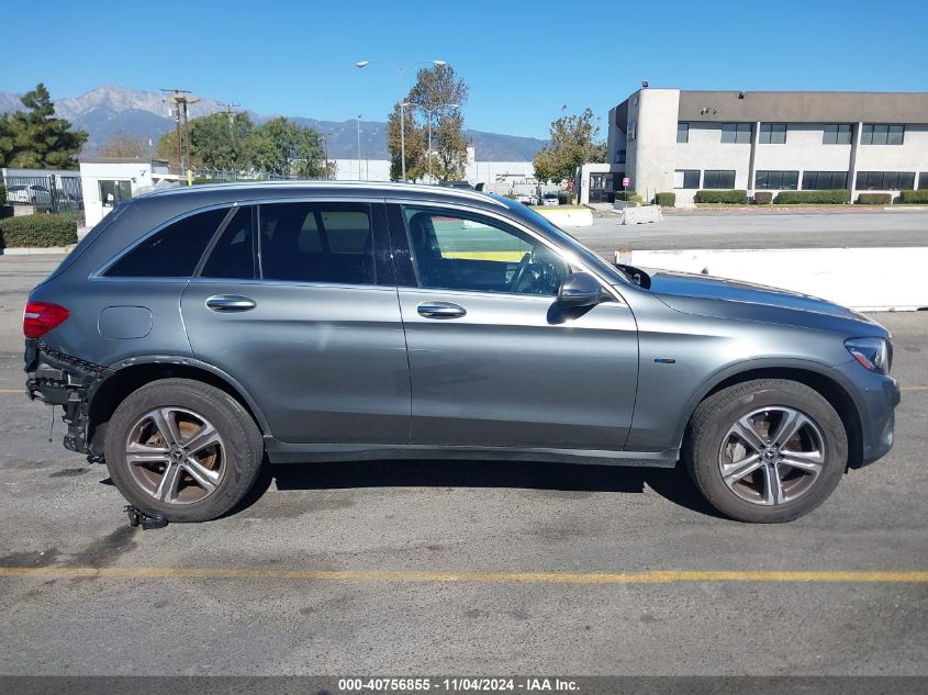 2019 Mercedes-Benz Glc 350E 4Matic VIN: WDC0G5EB1KF625858 Lot: 40756855