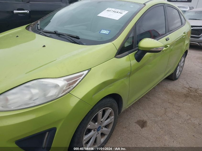 2013 Ford Fiesta Se VIN: 3FADP4BJ6DM141030 Lot: 40756856