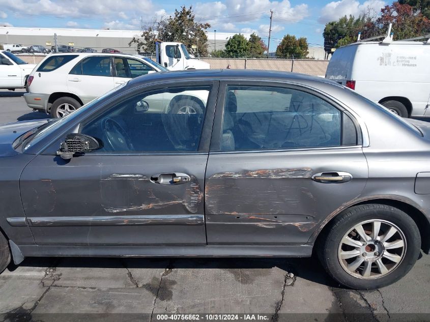 2002 Hyundai Sonata Gls/Lx VIN: KMHWF35H02A554804 Lot: 40756862