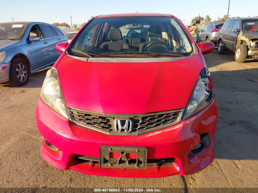 2012 Honda Fit Sport VIN: JHMGE8H59CC009666 Lot: 40756863