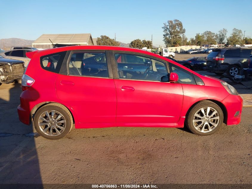 2012 Honda Fit Sport VIN: JHMGE8H59CC009666 Lot: 40756863