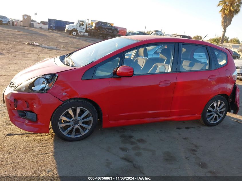 2012 Honda Fit Sport VIN: JHMGE8H59CC009666 Lot: 40756863