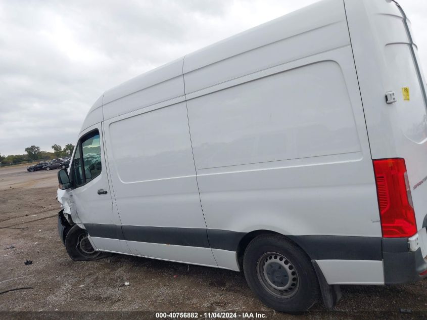 2022 Mercedes-Benz Sprinter 2500 Standard Roof I4 VIN: W1Y40BHY7NT103604 Lot: 40756882