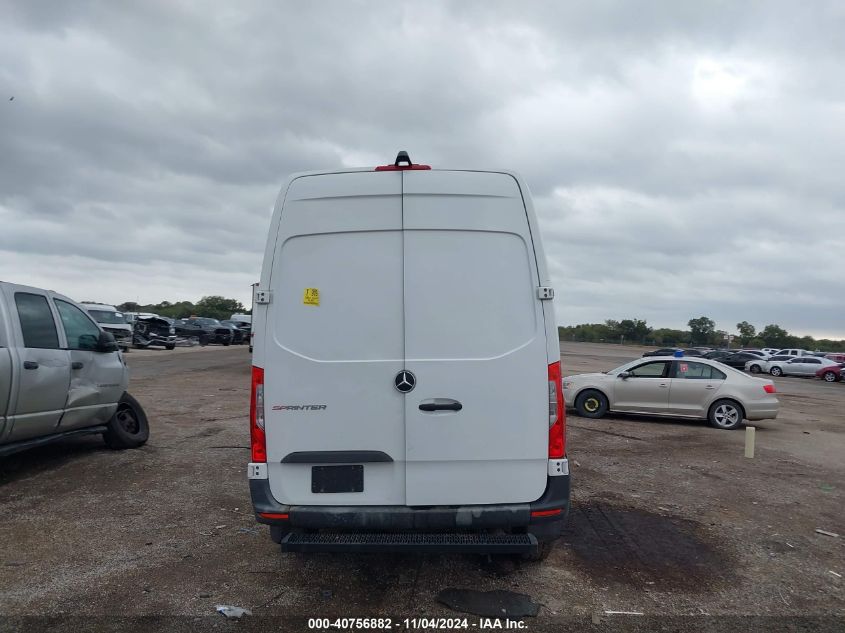 2022 Mercedes-Benz Sprinter 2500 Standard Roof I4 VIN: W1Y40BHY7NT103604 Lot: 40756882