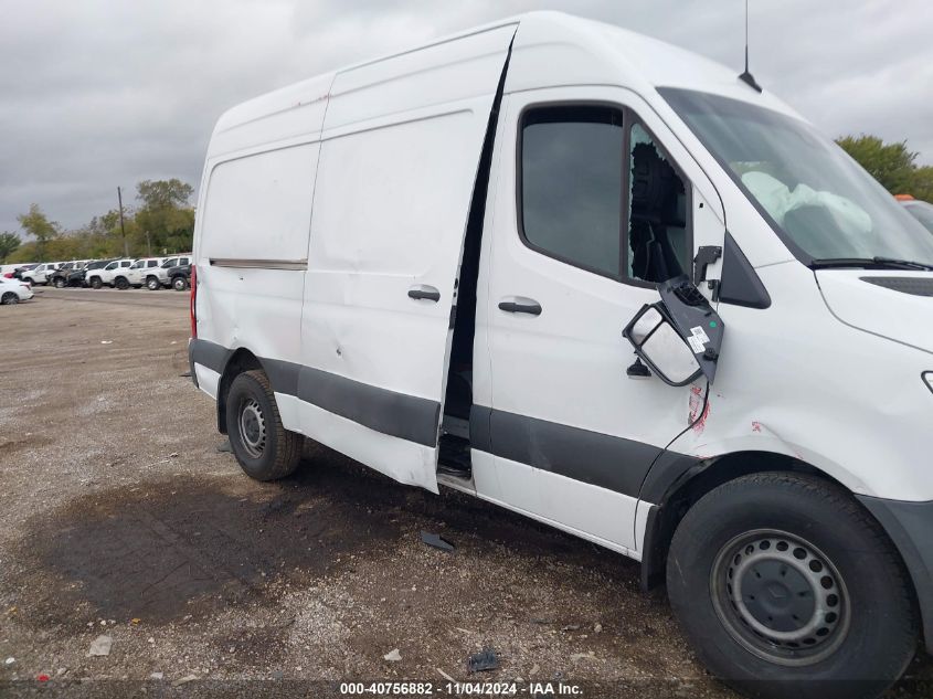 2022 Mercedes-Benz Sprinter 2500 Standard Roof I4 VIN: W1Y40BHY7NT103604 Lot: 40756882