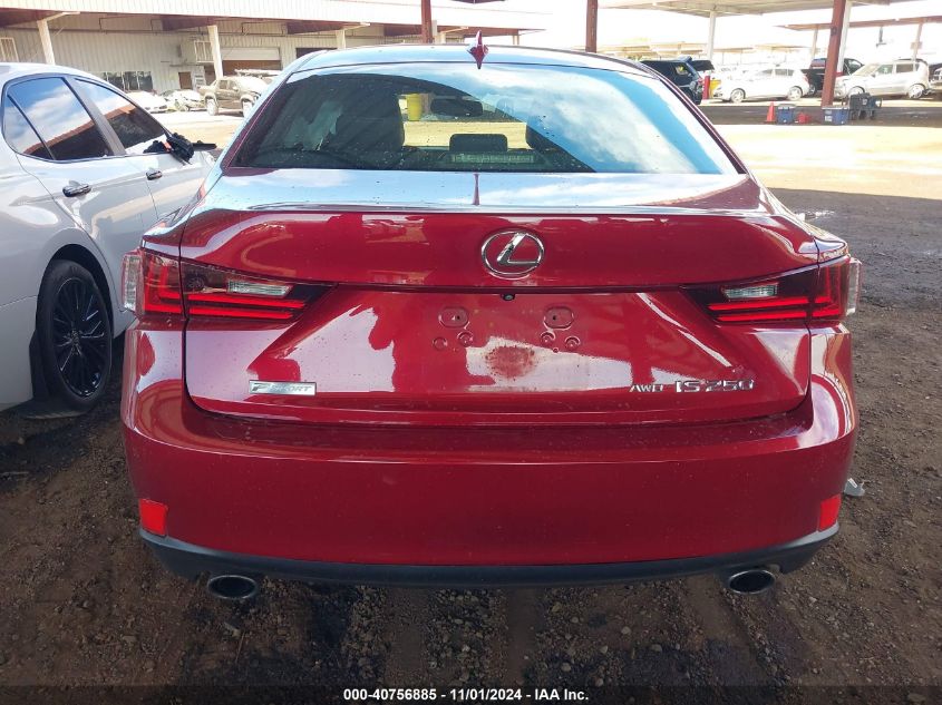 2015 Lexus Is 250 VIN: JTHCF1D2XF5017184 Lot: 40756885