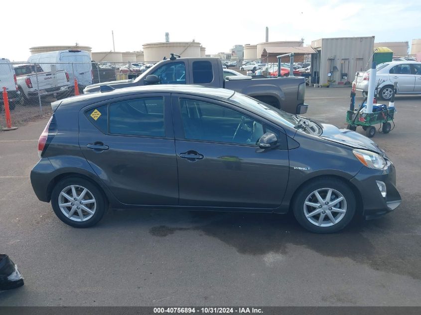 2015 Toyota Prius C Four/One/Three/Two VIN: JTDKDTB36F1580539 Lot: 40756894