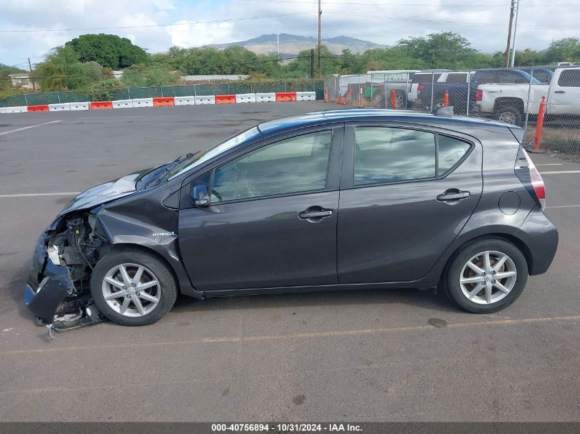 2015 Toyota Prius C Four/One/Three/Two VIN: JTDKDTB36F1580539 Lot: 40756894