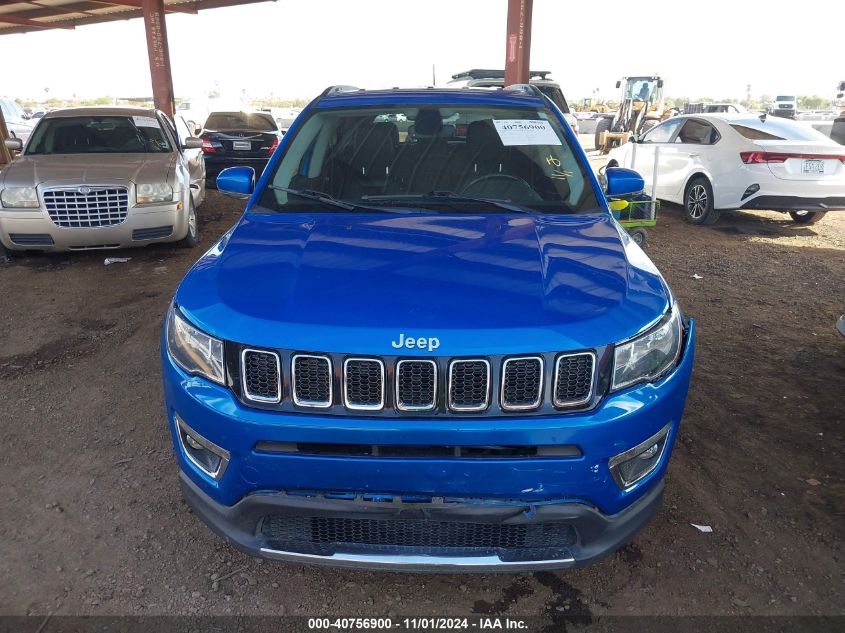 2020 Jeep Compass Limited Fwd VIN: 3C4NJCCB7LT152835 Lot: 40756900