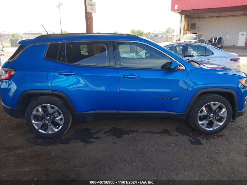 2020 Jeep Compass Limited Fwd VIN: 3C4NJCCB7LT152835 Lot: 40756900