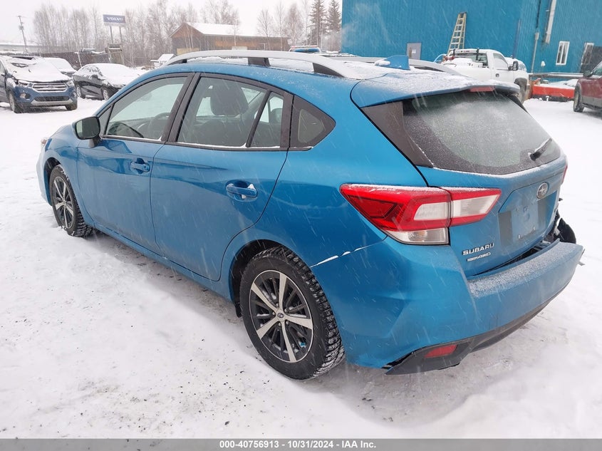 VIN 4S3GTAC68K3747875 2019 SUBARU IMPREZA 2.0I PREMIUM