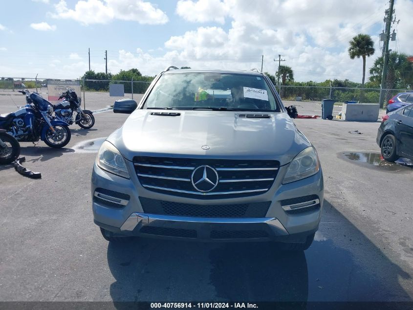 2013 Mercedes-Benz Ml 350 VIN: 4JGDA5JB2DA214365 Lot: 40756914