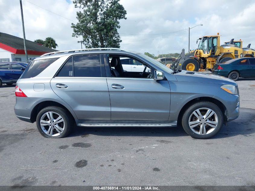 2013 Mercedes-Benz Ml 350 VIN: 4JGDA5JB2DA214365 Lot: 40756914