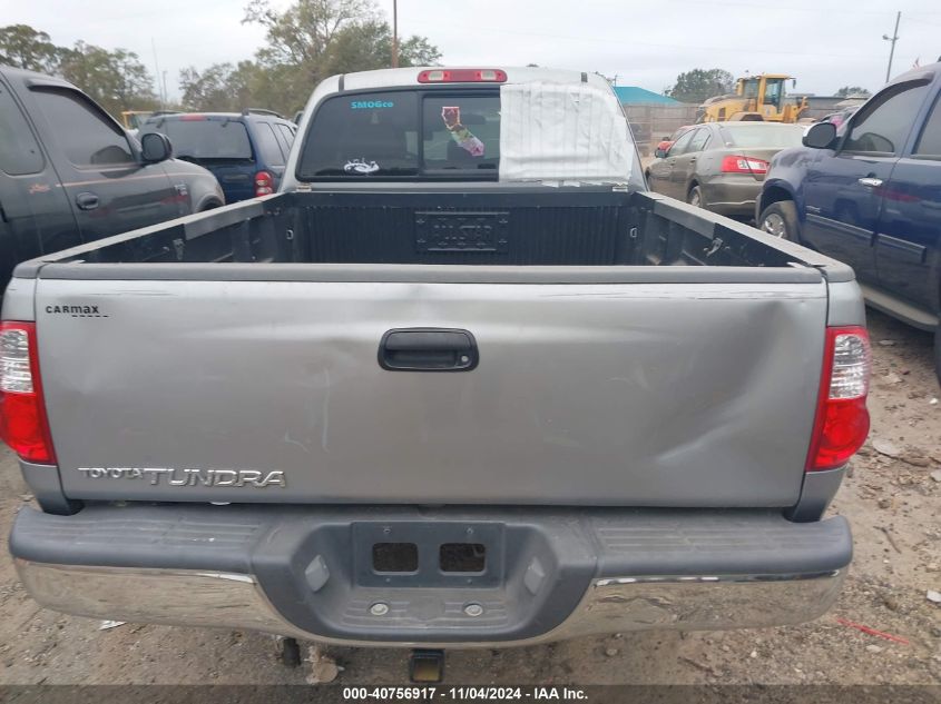 2006 Toyota Tundra Sr5 VIN: 5TBRU34196S480702 Lot: 40756917