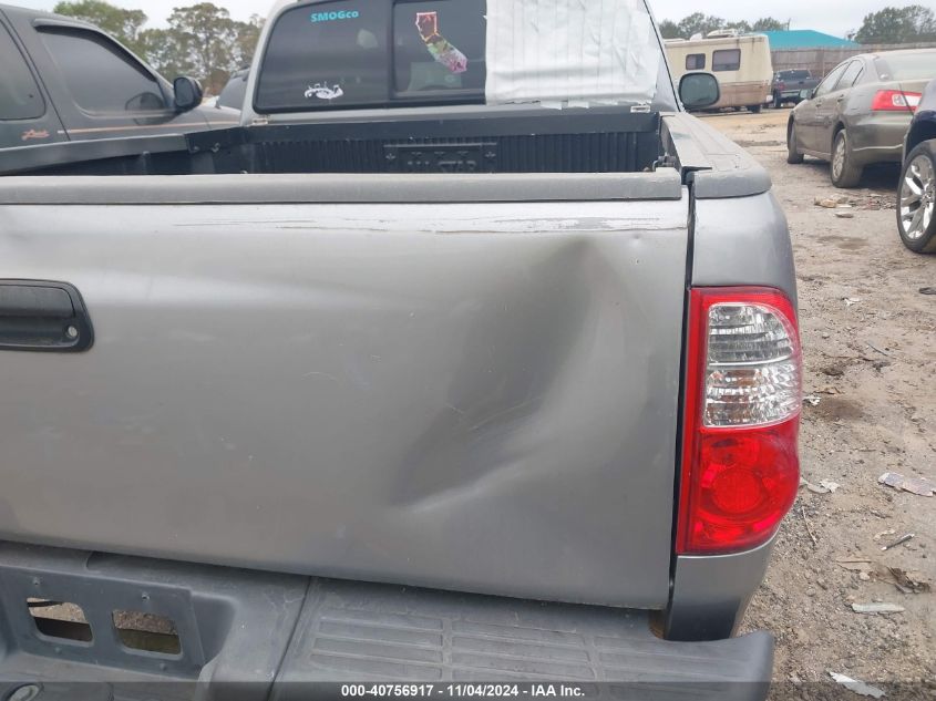 2006 Toyota Tundra Sr5 VIN: 5TBRU34196S480702 Lot: 40756917