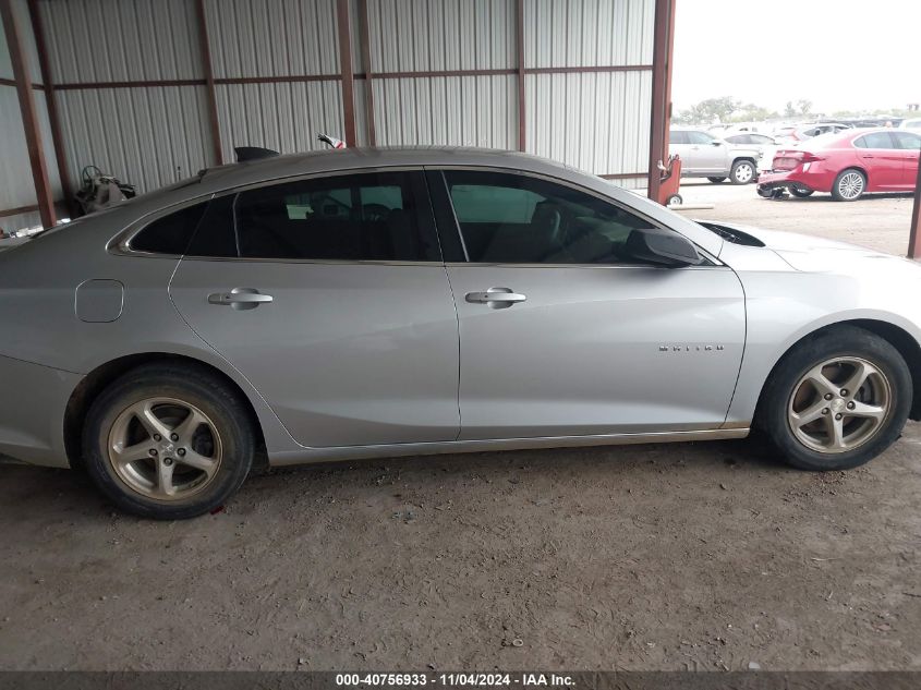 2016 Chevrolet Malibu Ls VIN: 1G1ZB5ST7GF264550 Lot: 40756933