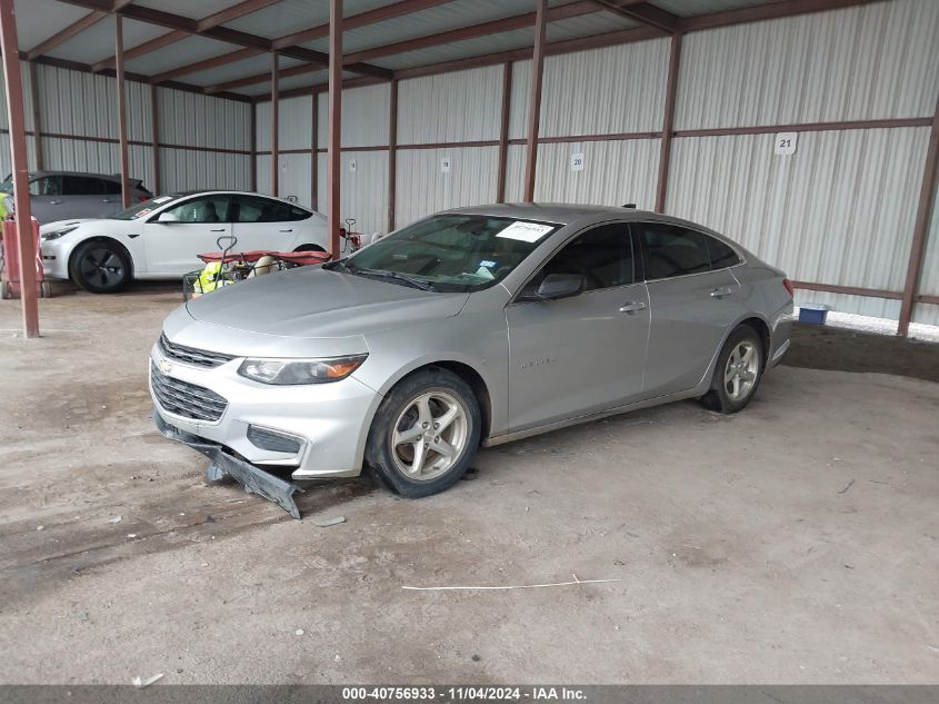 VIN 1G1ZB5ST7GF264550 2016 Chevrolet Malibu, LS no.2